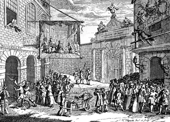 Masquerades and operas, 1724