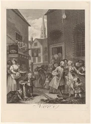 Noon, plate 2 from the series “Four Times of the Day”