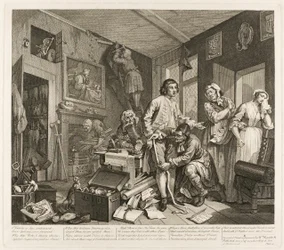 Plate One, from A Rake