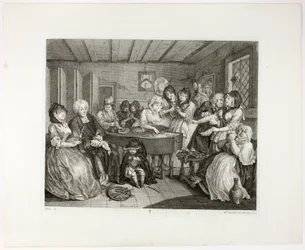 Plate six, from A Harlot