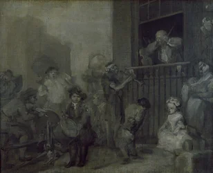 The Enraged Musician, 17th century