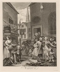 The Four Times of Day: Noon, 1738