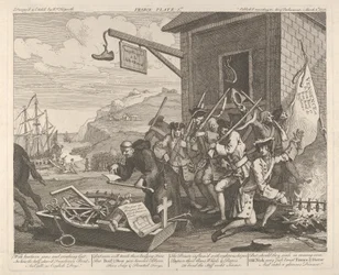 The Invasion, Plate 1: France