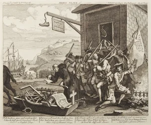 The Invasion, plate 1: France