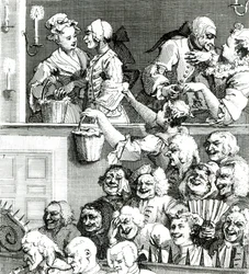 The Laughing Audience, 1733