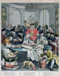 The Reward of Cruelty, from The Four Stages of Cruelty, engraved by Thomas Cook