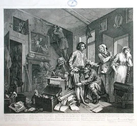 The Young Heir Takes Possession of the Miser