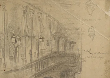 Study of London Bridge for 