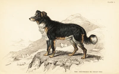 Shepherds dog or sheep dog