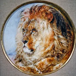 Portrait of a Lion