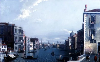 The Grand Canal Looking Towards the Dogana and the Doge