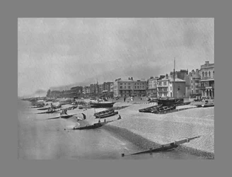 The Parade Worthing, c1900