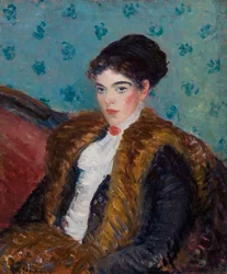 Girl with Fox Furs