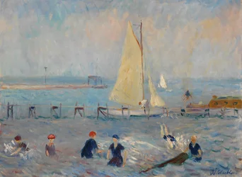 Seascape with Six Bathers, Bellport