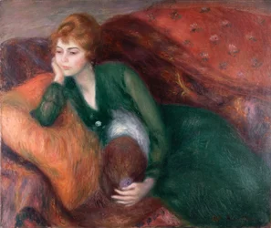 Young Woman in Green, c.1915