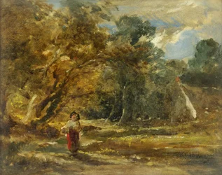 Landscape with Girl