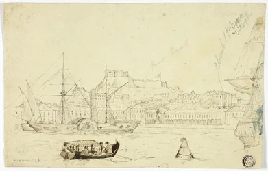 Seaport with Fortress