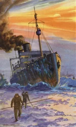 Russian Ice-breaker at Work