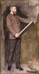 Portrait of Norman Garstin (1847-1926) c.1882
