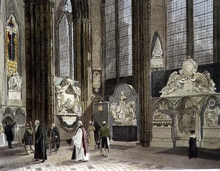 The Ninth, Tenth and Eleventh Windows in the North Aisle, plate 62 from 