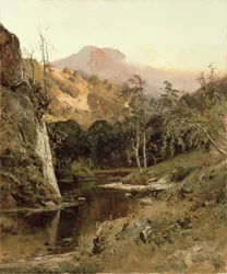 Mount Tamalpais from Lagunitas Creek