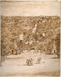 Chatsworth: Design for a Cascade, early 1740s