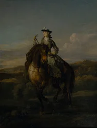 Equestrian Portrait of Charlotte Boyle, Marchioness of Hartington