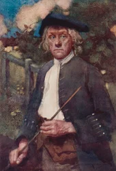Illustration for The Deserted Village by Oliver Goldsmith