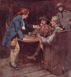Illustration for The Deserted Village by Oliver Goldsmith