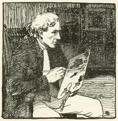 Illustration for The Deserted Village by Oliver Goldsmith