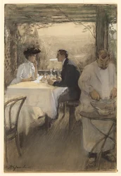 Among the Arbors at Père Lapin