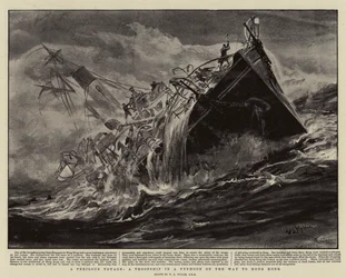 A Perilous Voyage, A Troopship in a Typhoon on the Way to Hong Kong
