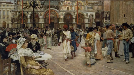 The Piazza di San Marco, Venice