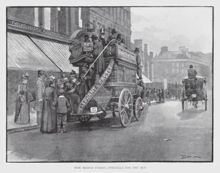 New Bridge Street, Struggle for the 