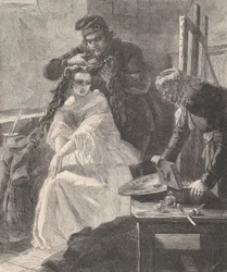 La Toilette des Morts, from Illustrated London News
