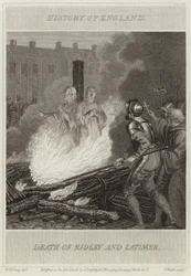 Death of Ridley and Latimer
