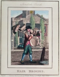 Hair Brooms, Shoreditch Church, from 