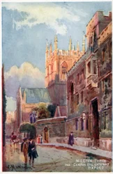 Merton College Tower, Corpus Christi Gateway