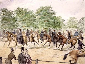 Riding on Rotten Row