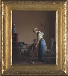 Girl Sweeping, c.1912
