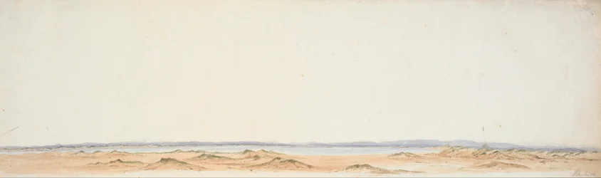 Sketch from the South Bank of the Rangitiki