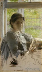 At the Window, c.1890