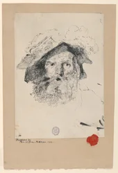 Head of a Bearded Man