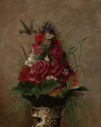Still Life with Hummingbird