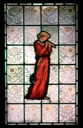 Stained Glass, Minstrel, 1882-1884