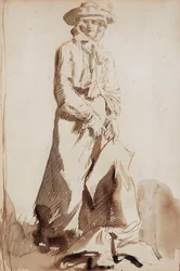 Portrait of Grace, the Artist