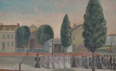 Infant Funeral Procession, 1870s