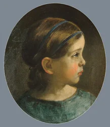 Daughter of William Page, Probably Mary Page, ca. 1840
