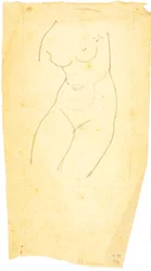 Venus Guiding Eneas and the Trojans to the Latin Shore (Torso of Venus)