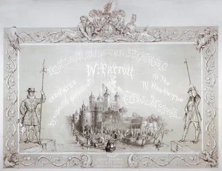 Lord Mayor Thomas Johnson and His Entourage Embarking from the Tower of London, 1840